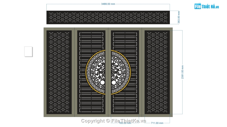 Mẫu cổng 4 cánh cnc,cổng 4 cánh cnc,cổng 4  cánh cnc