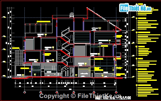 Nhà 5x20m lệch tầng,Nhà 3.5 tầng 5x20m,Nhà 3.5 tầng lệch tầng có tầng lửng