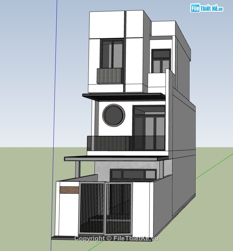 nhà phố 3 tầng,mẫu nhà 3 tầng,nhà hiện đại