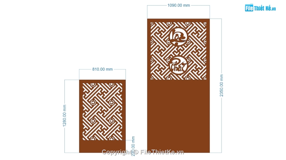 vách ngăn đẹp,vách ngăn phúc lộc thọ,vách ngăn,file cnc vách ngăn