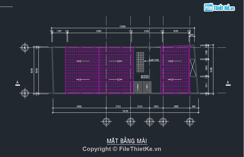 kiến trúc nhà phố 2 tầng 5.2x15.6m,file autocad nhà phố hiện đại,bản vẽ nhà phố file cad