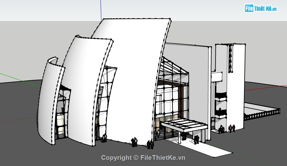 model su thiết kế nhà thờ,nhà thờ công giáo file sketchup,dựng mẫu nhà thờ file 3d su