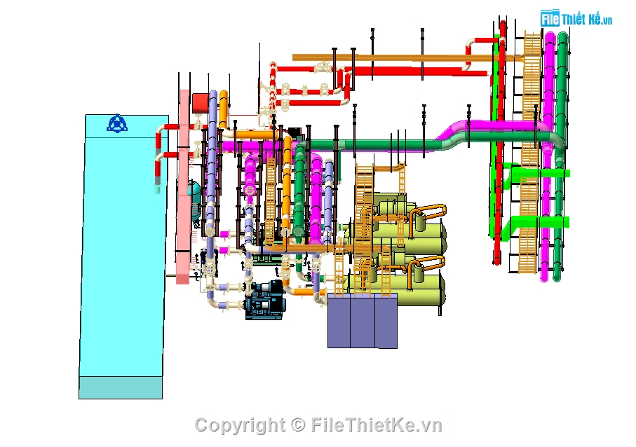 Mô hình,đường ống,phòng 3d,máy bơm,máy