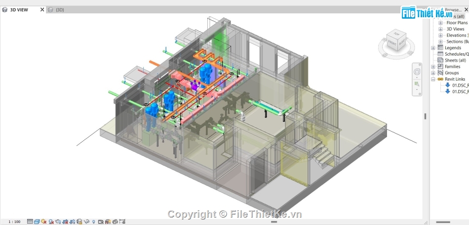 Mô hình,kết cấu 3 tầng,kết cấu 4 tầng,phòng 3d