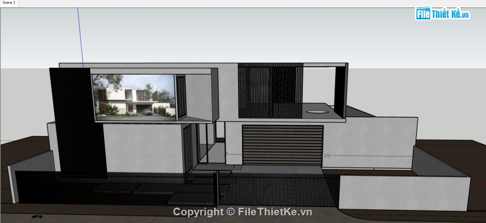 File sketchup  Nhà phố 2 tầng,model su  Nhà phố 2 tầng,model sketchup  Nhà phố 2 tầng,sketchup Nhà phố 2 tầng