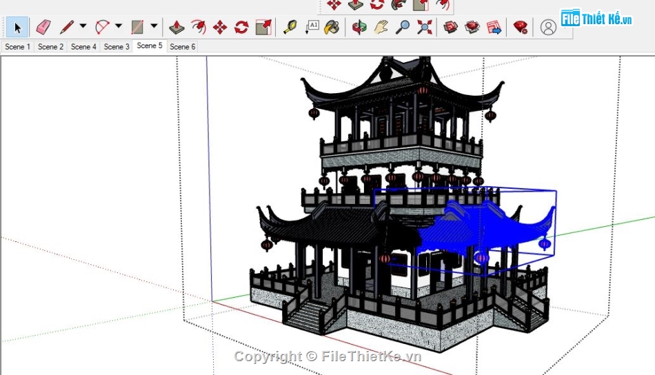 File thiết kế tháp chùa,File su tháp chùa,Model su tháp chùa,3d su tháp chùa