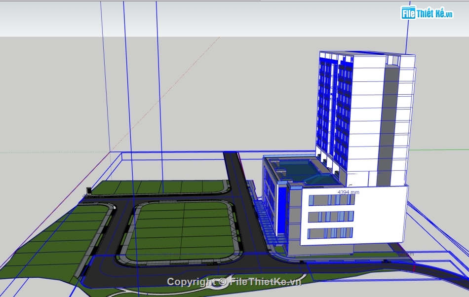 file su  chung cu 11 tầng,model 3d  chung cu 11 tầng,3d chung cu 11 tầng,sketchup chung cu 11 tầng