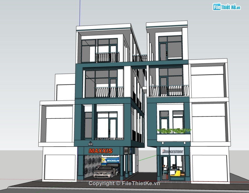 File sketchup cửa hàng bán ô tô,sketchup cửa hàng bán ô tô,Model showroom,model su showroom,showroom