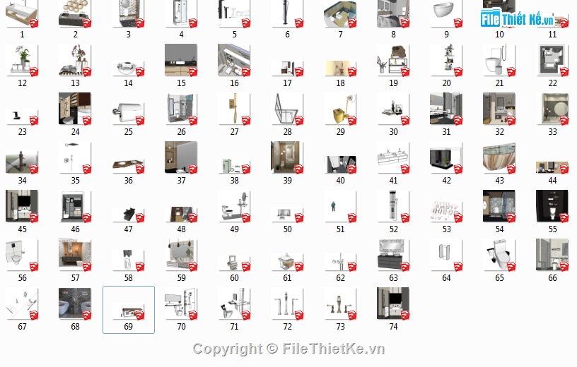 file su wc,file su nhà vệ sinh,sketchup nhà wc