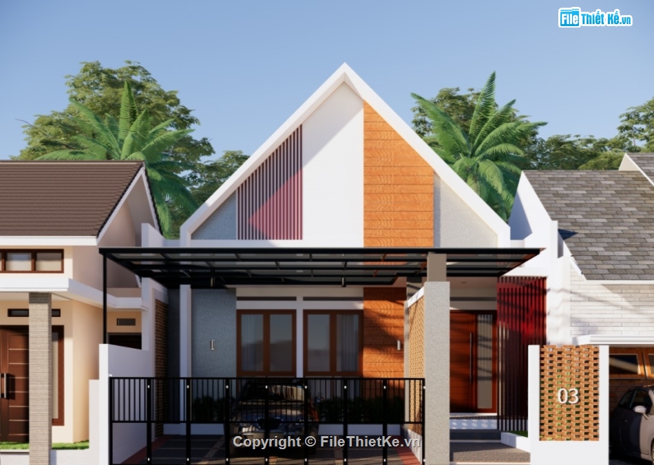 nhà phố,su nhà phố,sketchup nhà phố