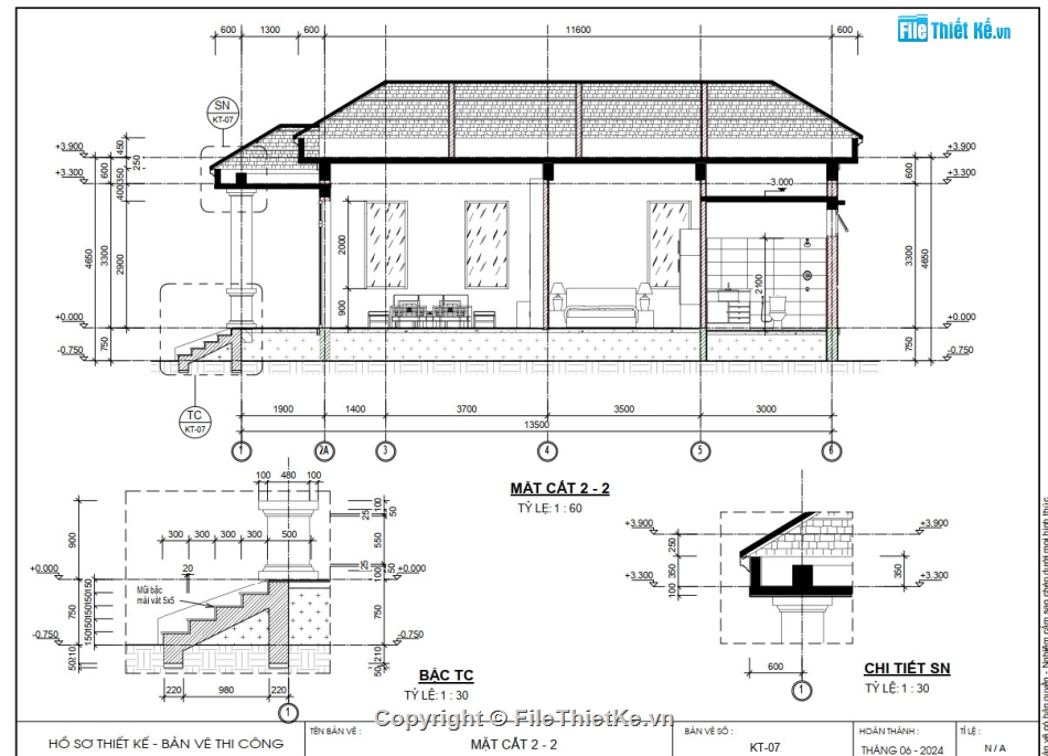 nhà cấp 4 đẹp,bản vẽ thiết kế nhà cấp 4 đẹp,bản vẽ nhà cấp 4 kích thước 9.2x13.5m,bản vẽ nhà vườn 1 tầng đẹp,bản vẽ revit nhà cấp 4