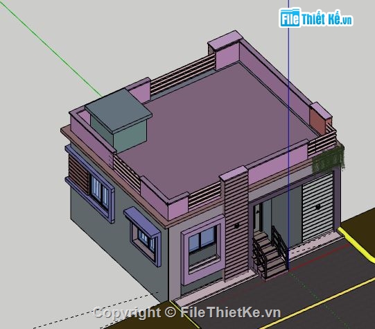 Nhà phố 1 tầng,file su nhà phố 1 tầng,nhà phố 1 tầng file su