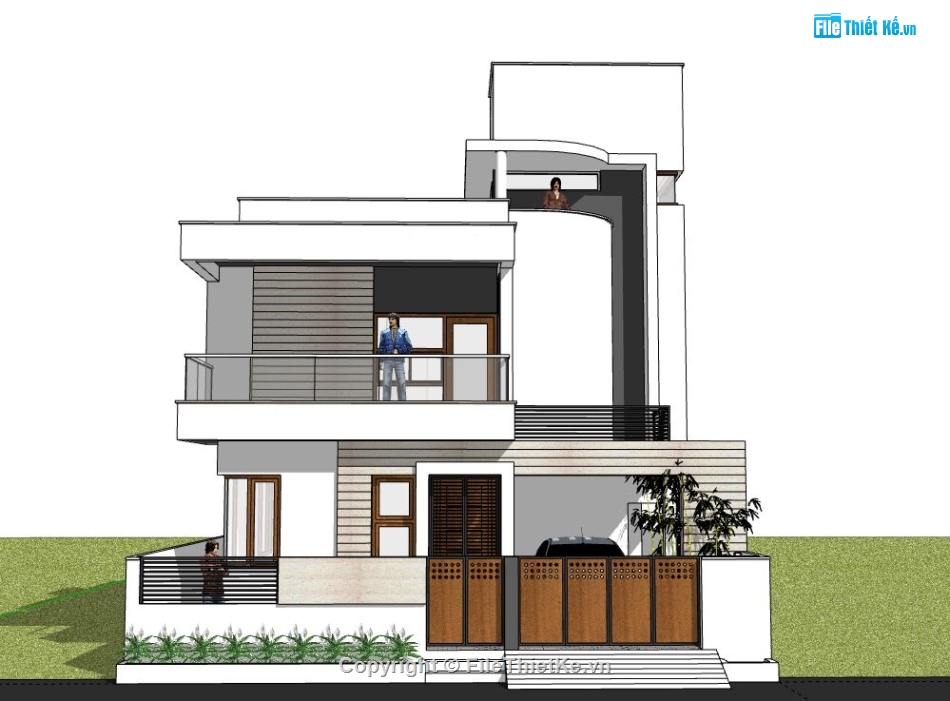 Nhà phố 2 tầng,model su nhà phố 2 tầng,nhà phố 2 tầng sketchup,sketchup nhà phố 2 tầng,nhà phố 2 tầng file su