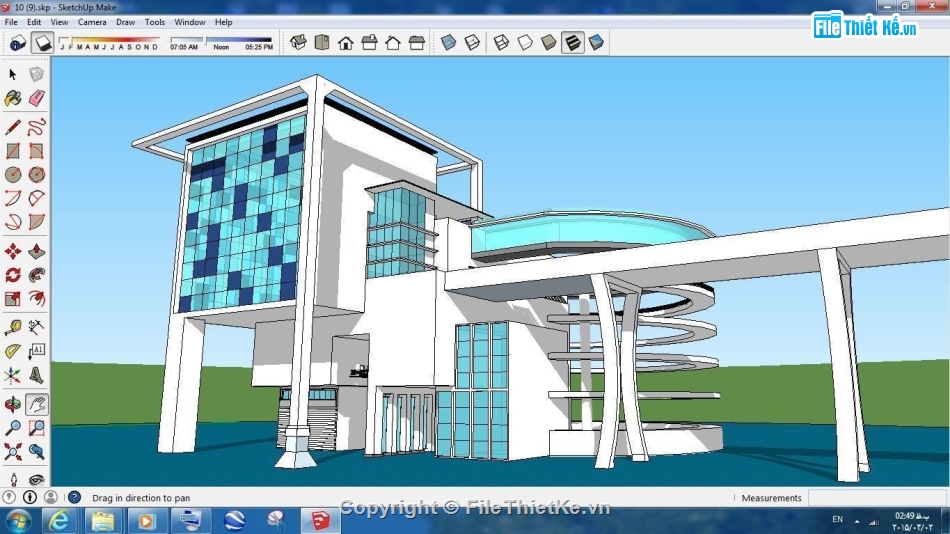 Nhà phố 2 tầng,model su nhà phố 2 tầng,file su nhà phố 2 tầng,nhà phố 2 tầng file sketchup,sketchup nhà phố 2 tầng