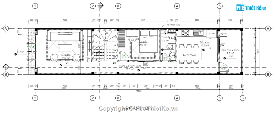 nhà 2 tầng mái thái,nhà mái thái 2 tầng,nhà 2 tầng mái thái mặt tiền 4m,nhà 2 tầng mái thái 4x18m