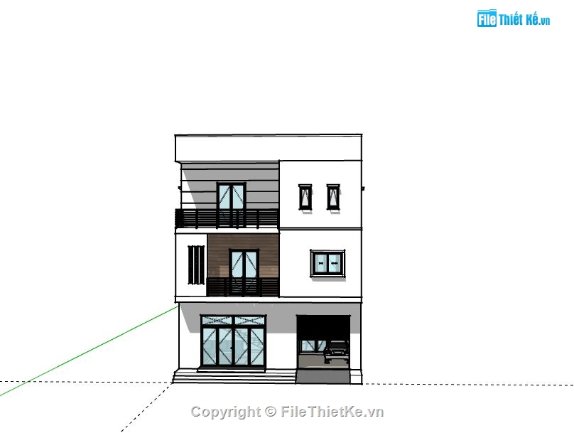 Nhà phố 3 tầng,Nhà 3 tầng đẹp,file su nhà phố 3 tầng