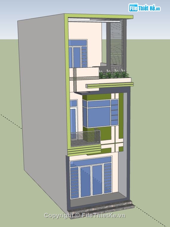 nhà phố 3 tầng,model su nhà phố 3 tầng,file sketchup nhà phố 3 tầng,nhà phố 3 tầng file su,sketchup nhà phố 3 tầng