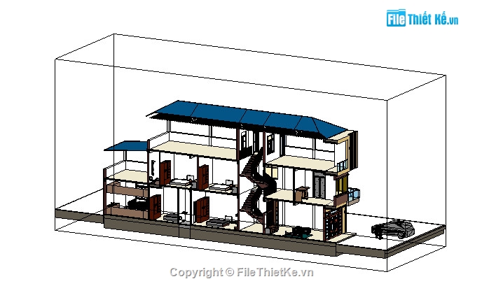 Mẫu nhà phố,nhà phố 3 tầng đẹp,revit nhà phố 3 tầng,nhà phố hiện đại