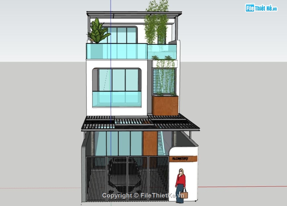 file sketchup nhà phố 3 tầng,nhà phố 3 tầng model su,nhà phố 3 tầng file su,sketchup nhà phố 3 tầng,nhà phố 3 tầng file sketchup