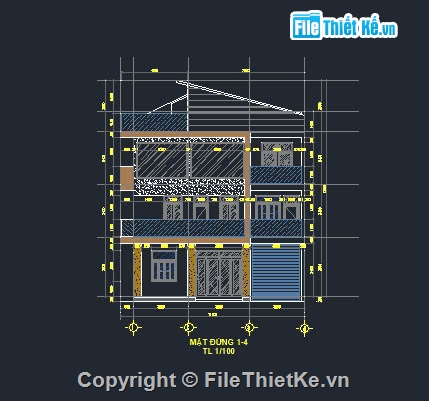 Nhà phố,Thiết kế nhà phố,nhà 3 tầng,nhà đẹp,thiết kế kết cấu,bản vẽ full