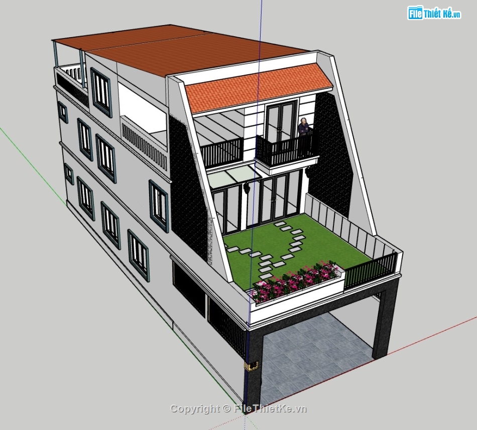 nhà 3 tầng hiện đại,nhà phố 3 tầng,su nhà phố