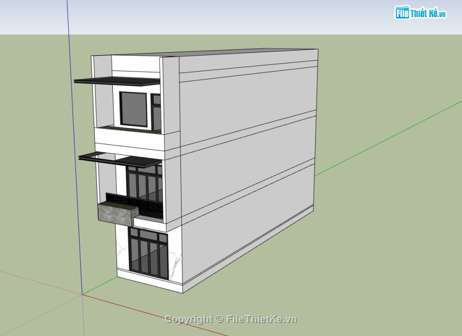 Nhà phố 3 tầng hiện đại,Nhà phố hiện đại,Nhà phố 5x20m