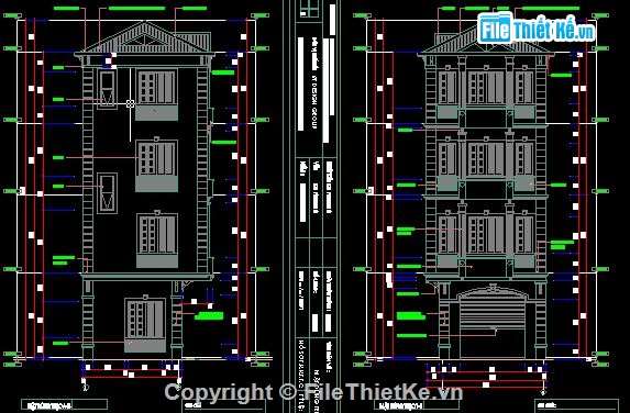 kiến trúc 5 tầng,4 tầng,kiến trúc 4 tầng,Nhà phố 4 tầng