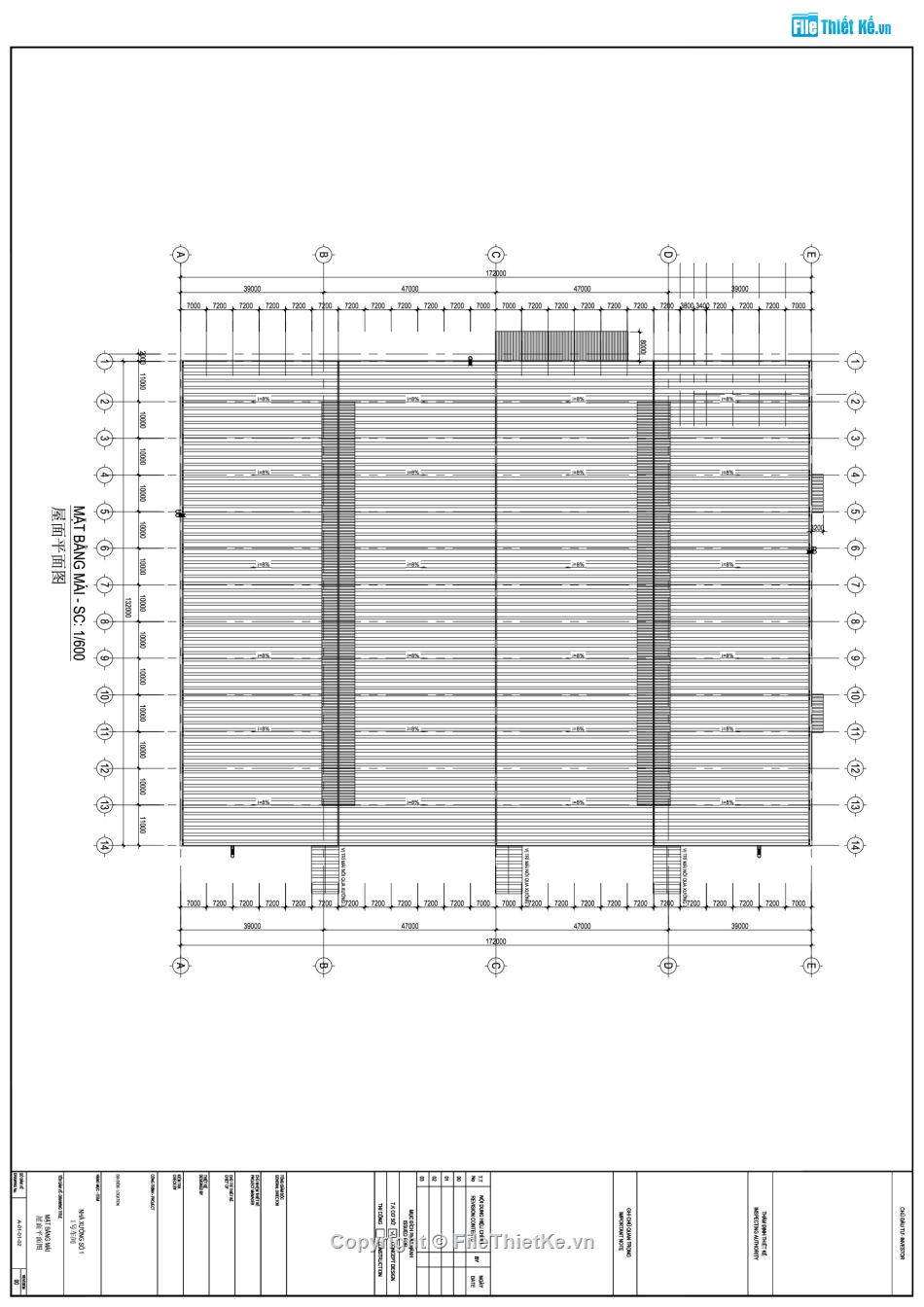 Nhà xưởng,130x170,Thiết kế nhà xưởng