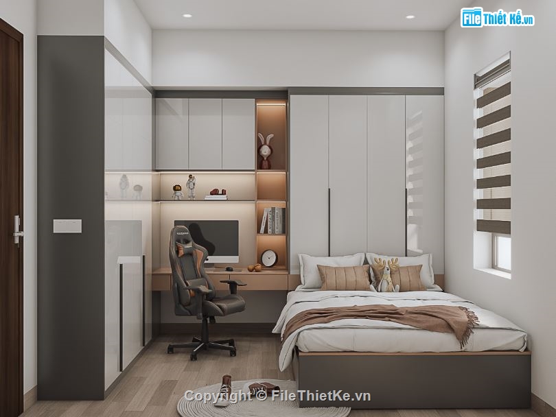 Nội thất sang trọng,nội thất nhà phố,file sketchup nội thất,nội thất nhà phố file sketchup,nội thất nhà phố file su