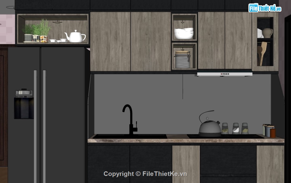 phòng khách đẹp,sketchup phòng khách,file sketchup phòng khách,phòng khách file sketchup