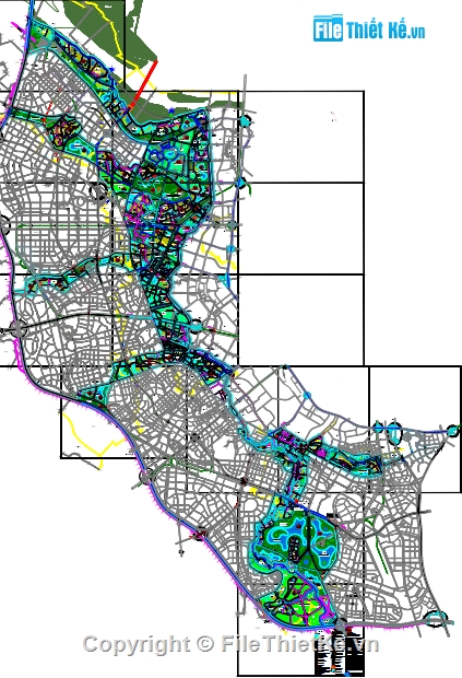 Quy hoạch phân khu Hà Nội,phân khu GS,file cad quy hoạch hà nội