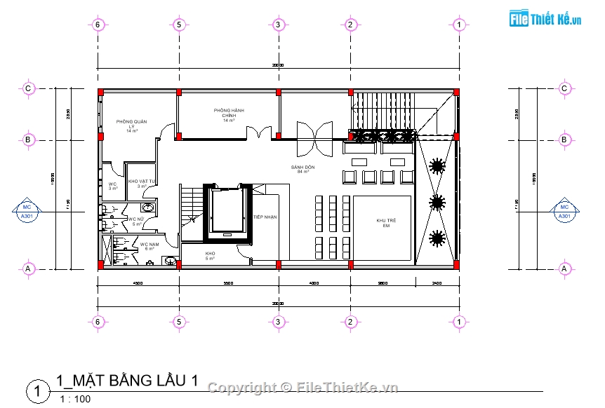 kiến trúc phòng khám,phòng khám đa khoa,concept phòng khám,nhà văn phòng 5 tầng,nhà kích thước 10x20m,phòng khám sản nhi 10x20m