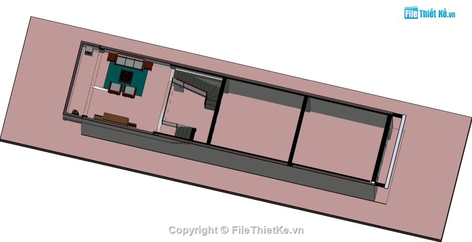 Nhà phố 2 tầng,revit nhà phố 2 tầng,nhà phố 2 tầng revit,nhà phố 2 tầng 5x20m,bản vẽ nhà phố 2 tầng