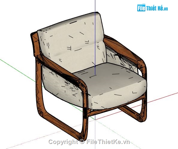 Sketchup 5 mẫu ghế,ghế đọc sách,mẫu ghế đẹp