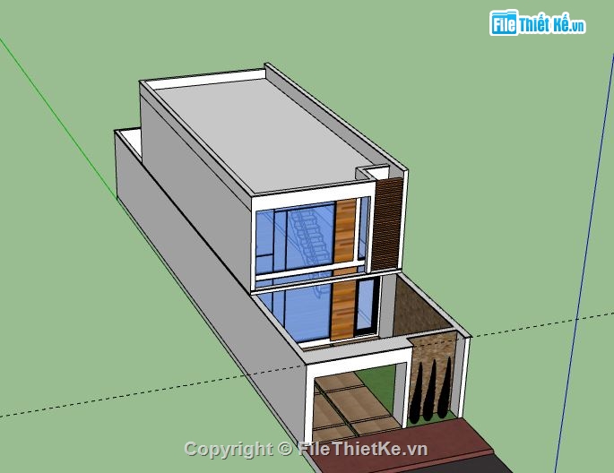 Nhà phố 2 tầng,Nhà 2 tầng đẹp,file su nhà phố 2 tầng