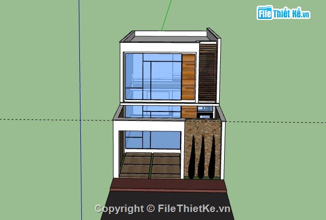 Nhà phố 2 tầng,Nhà 2 tầng đẹp,file su nhà phố 2 tầng