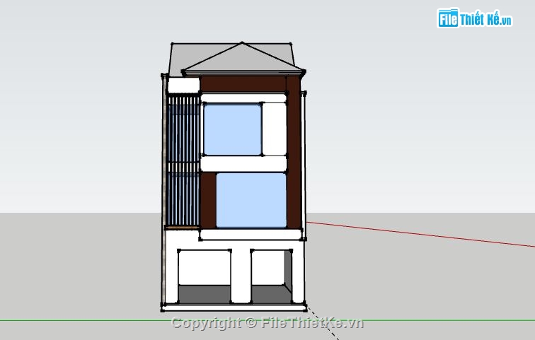 Nhà phố 3 tầng,Nhà phố,file su nhà phố 3 tầng