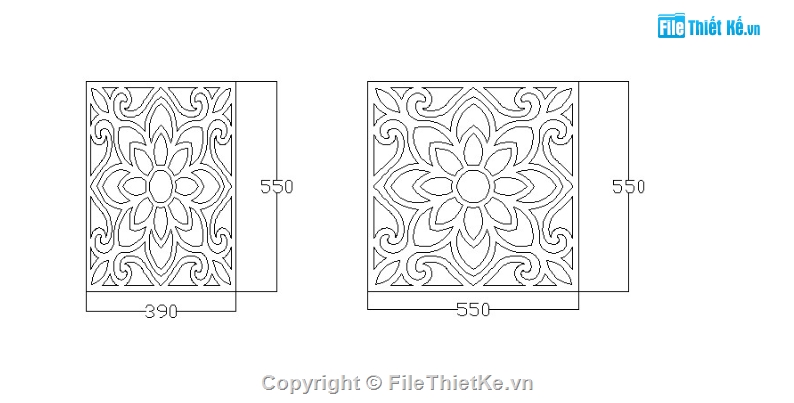 File hoa văn cnc đẹp,File dxf hoa văn cnc,File cad hoa văn cnc đẹp