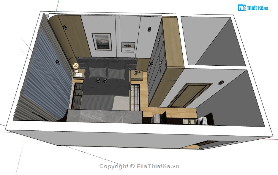 file sketchup phòng ngủ,model su phòng ngủ,phòng ngủ file sketchup,file su phòng ngủ,phòng ngủ file su