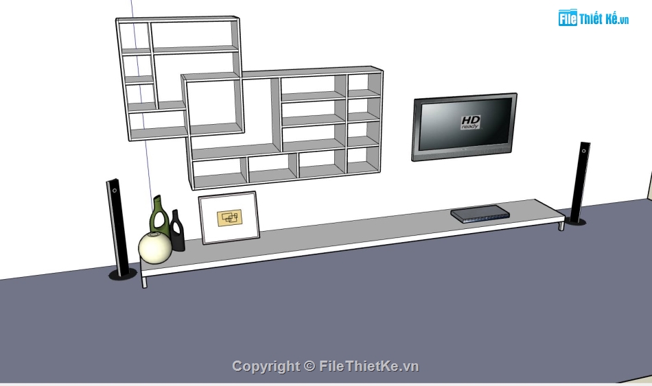 mẫu phòng khách,su mẫu phòng khách,sketchup nội thất phòng khách