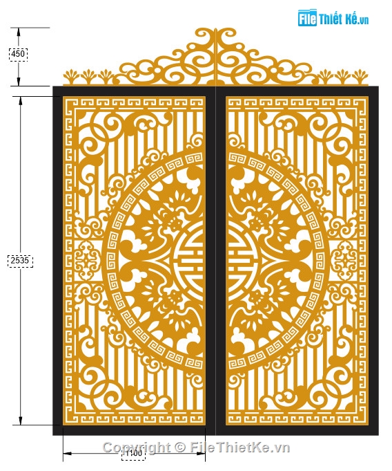 cổng 2 cánh cnc,file cnc cổng 2 cánh,mẫu cnc cổng 2 cánh,cnc cổng 2 cánh