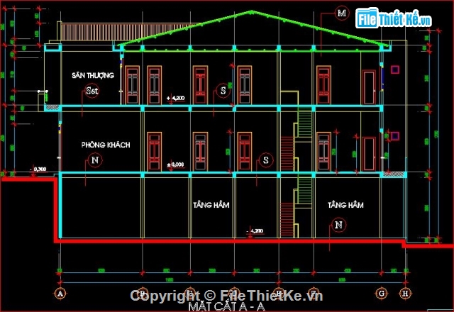 nhà 2 tầng,nhà ở 7.2x21m,nhà 2 tầng có tầng hầm,nhà 2 tầng giá rẻ