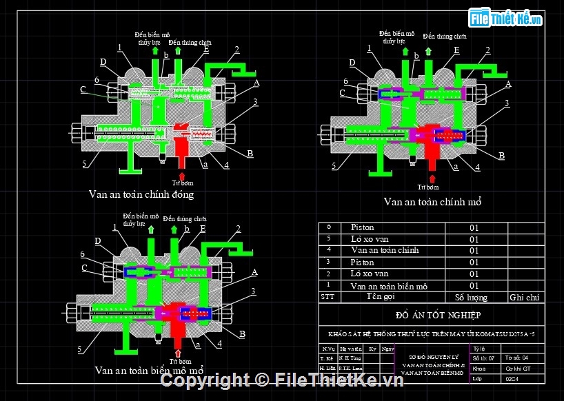 Thiết kế máy ủi,máy ủi cad,thuyết minh máy ủi