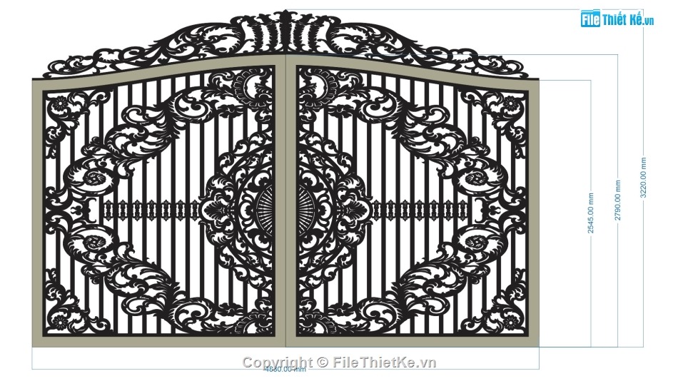 File cnc cổng 2 cánh,mẫu cnc cổng 2 cánh,cnc cổng 2 cánh