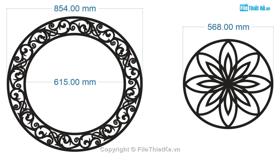 hoa văn tròn,hoa văn,cnc hoa văn tròn