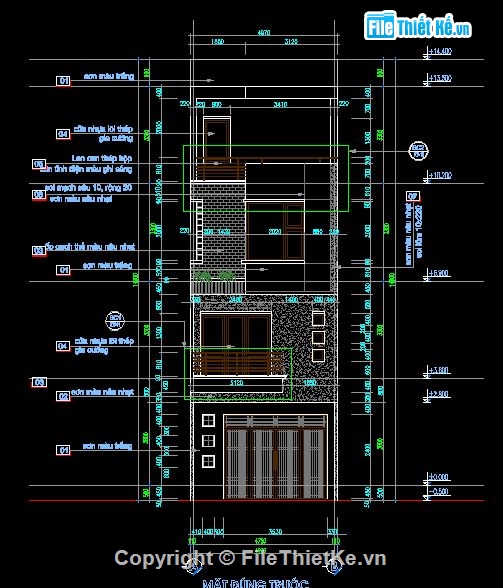 Thiết kế nhà phố,Nhà phố 14.7x5m,mẫu nhà phố đẹp