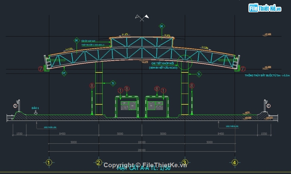 trạm thu phí,thiết kế trạm thu phí,phí