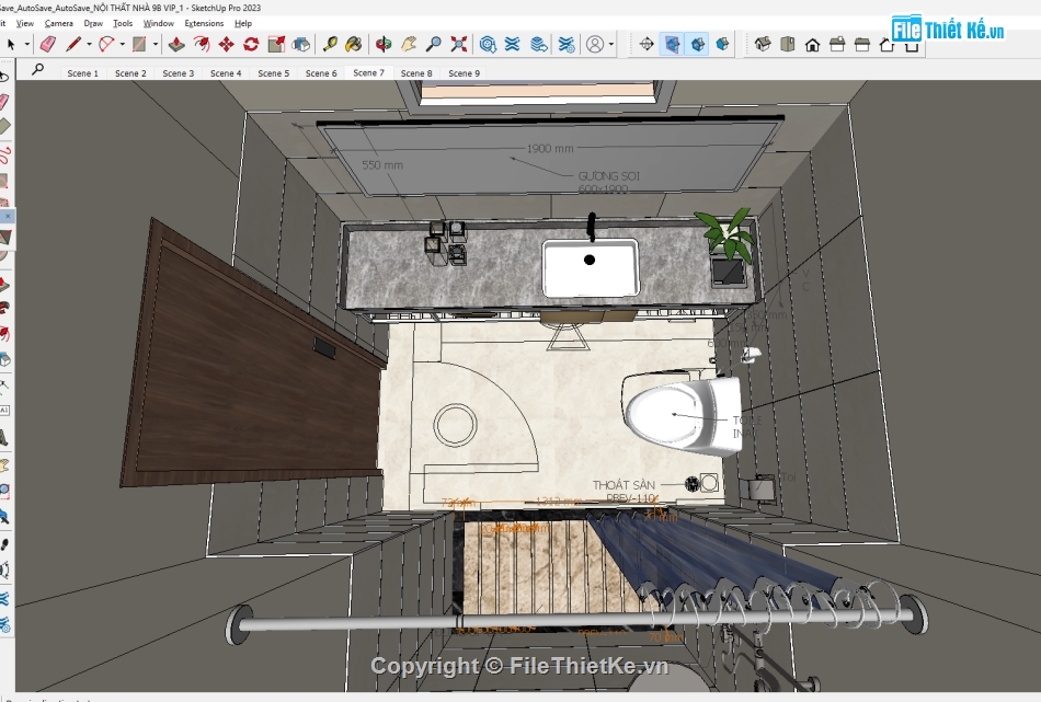 nhà vệ sinh,triển khai wc,chi tiết wc,Thiết kế