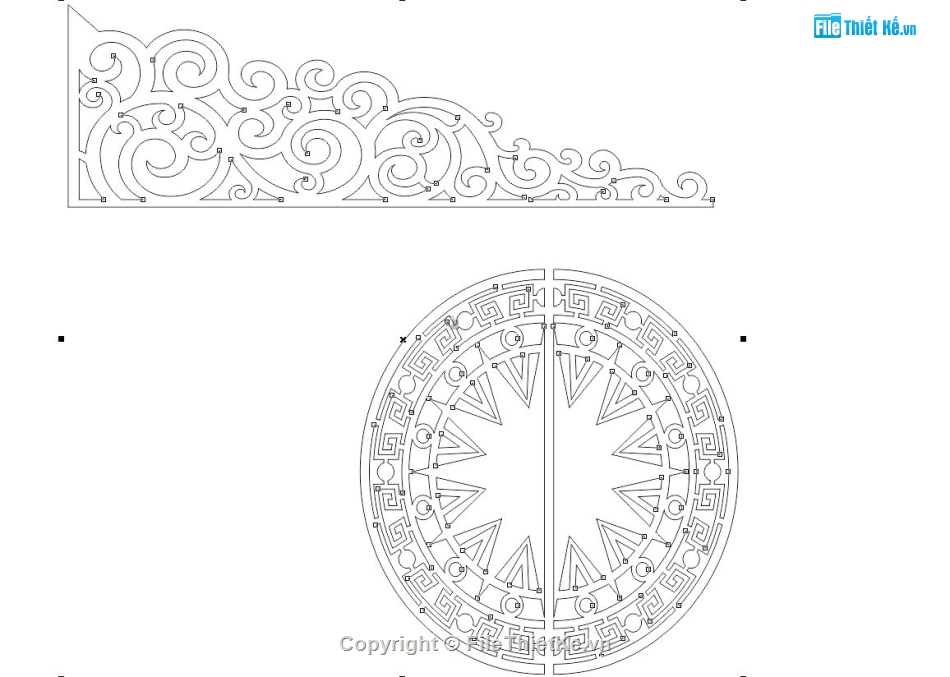 vòm cửa cnc,trống đồng cnc,vòm cửa và trống đồng,file dxf vòm cửa cnc,file dxf trống đồng cnc