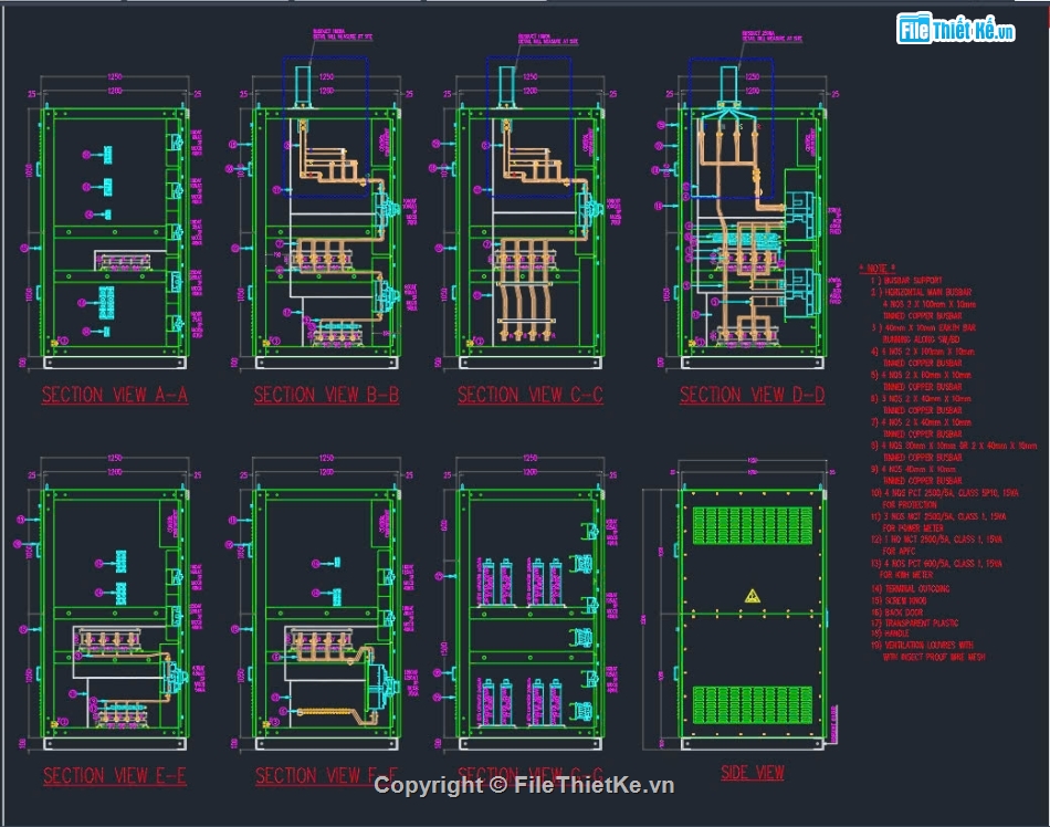 tủ msb,tủ điện tòa nhà,bản vẽ cad tủ điện công nghiệp,bản vẽ thiết kế tủ điện,tủ điện tổng,bản vẽ tủ điện msb